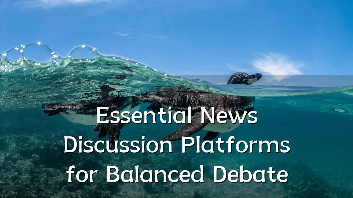 Essential News Discussion Platforms for Balanced Debate