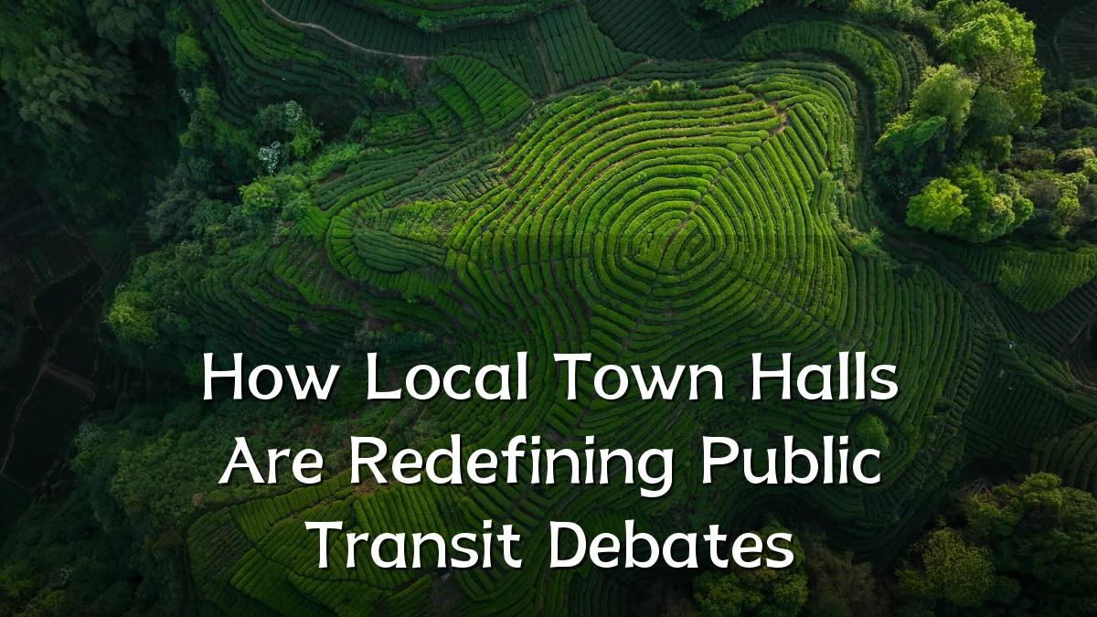 How Local Town Halls Are Redefining Public Transit Debates