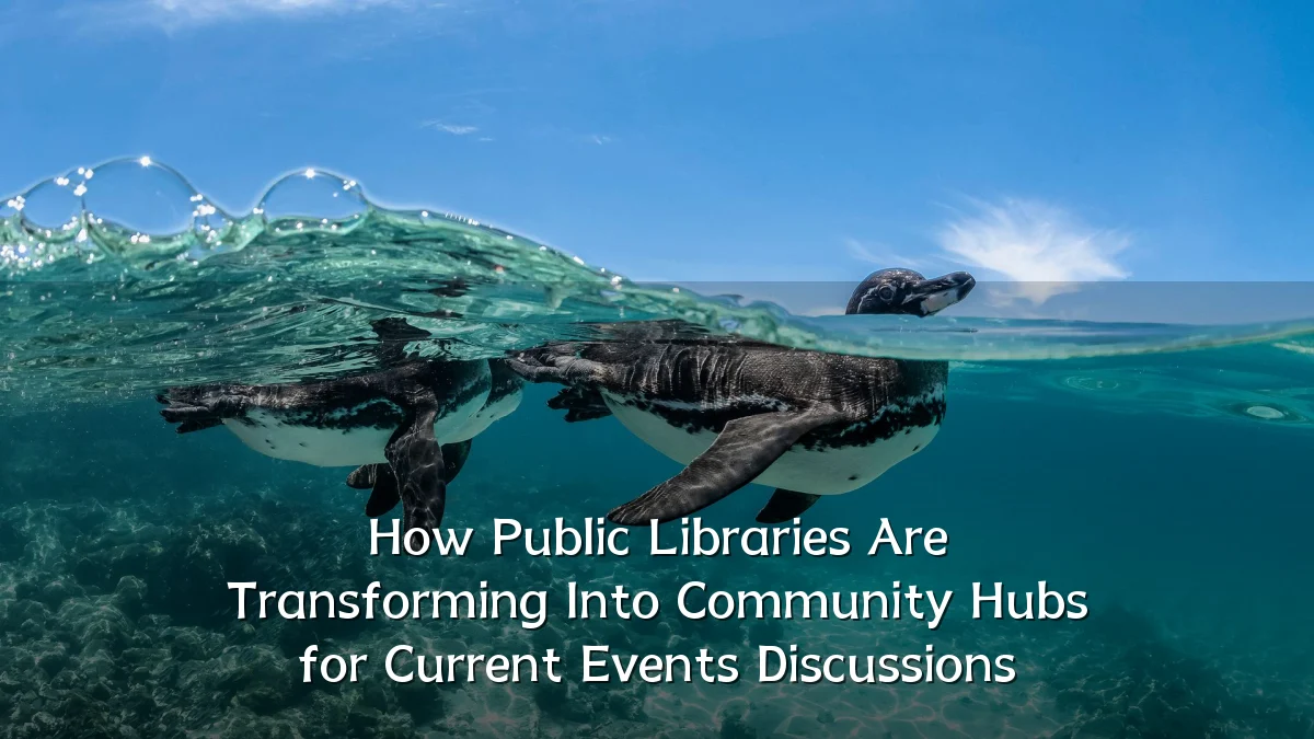 How Public Libraries Are Transforming Into Community Hubs for Current Events Discussions