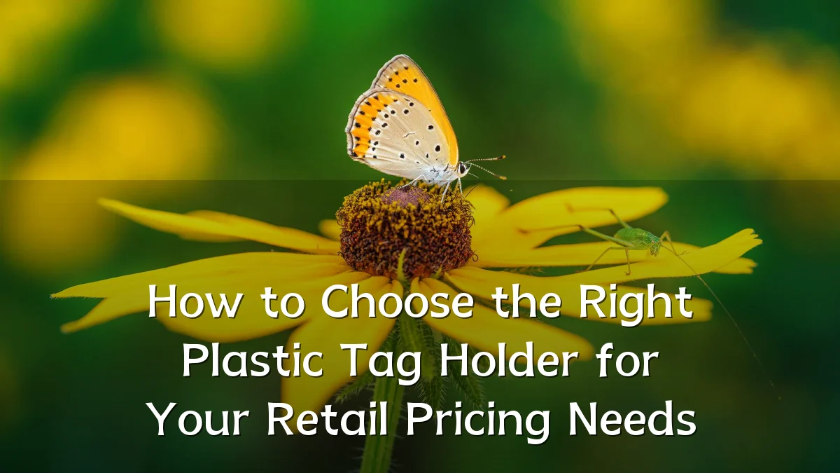 How to Choose the Right Plastic Tag Holder for Your Retail Pricing Needs