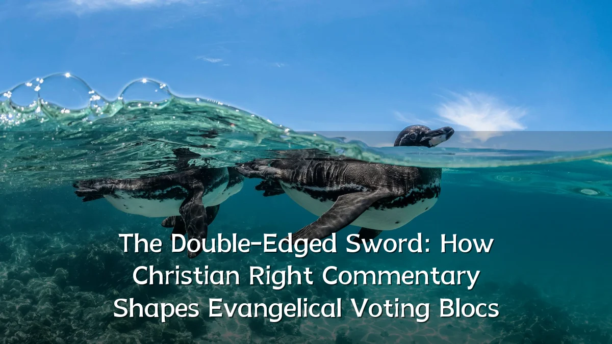 The Double-Edged Sword: How Christian Right Commentary Shapes Evangelical Voting Blocs
