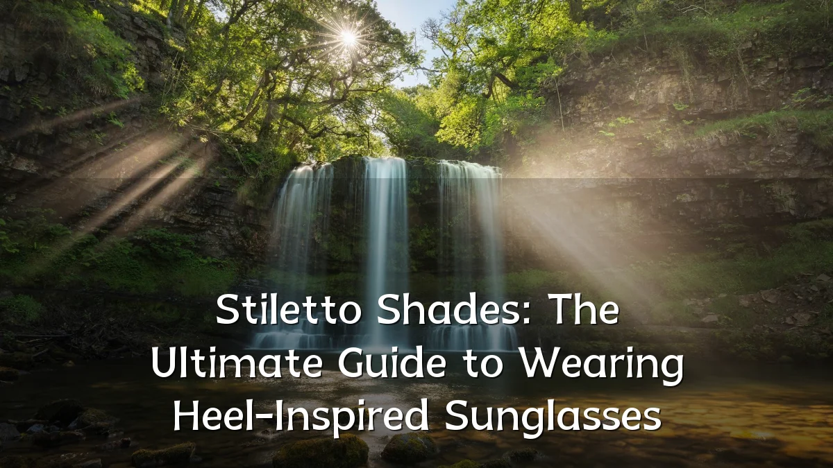 Stiletto Shades: The Ultimate Guide to Wearing Heel-Inspired Sunglasses
