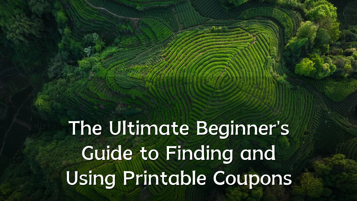 The Ultimate Beginner's Guide to Finding and Using Printable Coupons
